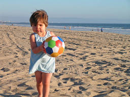 It's never too young to start beach sports