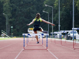 Hurdles is a great way to improve your kids' fitness