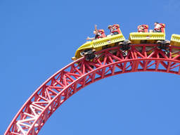 A roller coaster will delight your little daredevil!