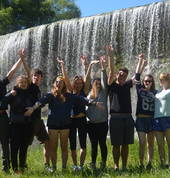 Rere Falls Trail, great social day out.