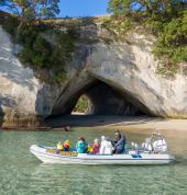 See the world famous Cathedral Cove