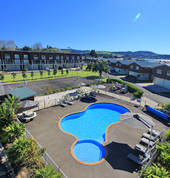 Overview of Oceans Resort whitianga Motel accommodation