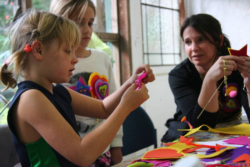 We run a range of kids term-time and holiday art programmes