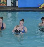 Babies Swimming Lesson