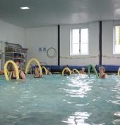 Aqua Aerobics Session