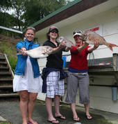 A successful fishing trip