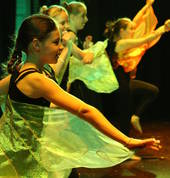 Some of our young contemporary dancers