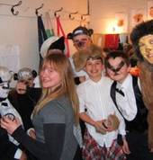 Backstage at Junior Production