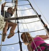 You can climb the rigging!