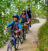 Family fun on the Queen Charlotte Track