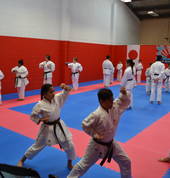 Training sessions are split according to level