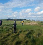 On course games and tournament