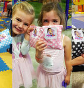 Kids with Party Bags