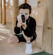 Child enjoying an exciting laser tag game with Laser Tag Hire NZ, perfect for birthday parties, school holiday activities, and family-friendly events across New Zealand.