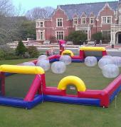 Bumper Balls and Arena at Lincoln University