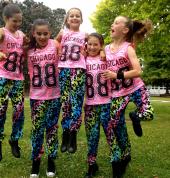 Rebecca Gray Dance students at their end of year show