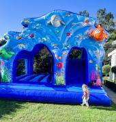 Whale Wash Bouncy Castle