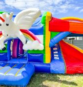 Rainbow Unicorn Castle