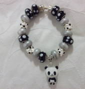 Panda European Beads Bracelet