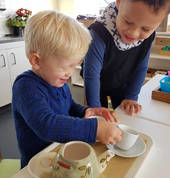 A mixed age group supports the development of friendships and peer mentoring