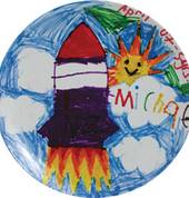 Melamine plate - 25cm