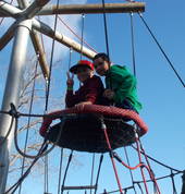 Adventures in the park, our pre ten holiday programme activity.