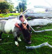 Pe'tur and Dude from Pony Rides