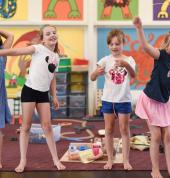 Free play in a caring environment.