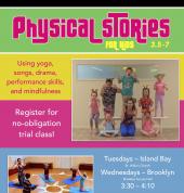 Physical Stories for Kids Poster Physicalstories.com