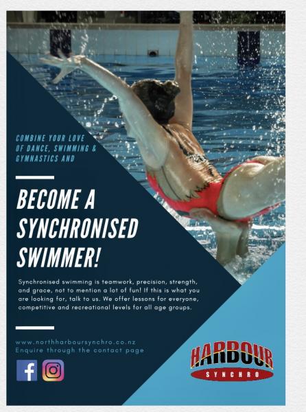 2 Free trials for new members! Glenfield (0629) Synchronised Swimming Classes &amp; Lessons _small