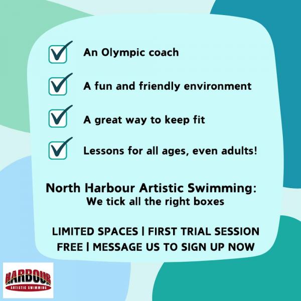 2 Free trials for new members! Glenfield (0629) Synchronised Swimming Classes &amp; Lessons _small