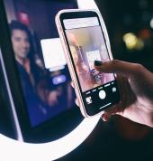 Scan the barcode to share the photos from our online Gallery