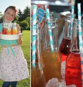 Partini Accessories used at a Hens High Tea Celebration