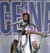 Sparkler competing at Nationals - ages 5yr-9yrs