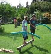 Get back to basics with our fun family games like sack racing, balance beams, giant board games plus much more.