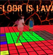 A real life Floor is Lava game