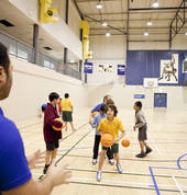 Play basketball in our stadiums