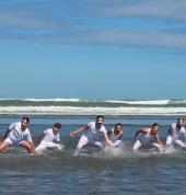 Muriwai Film Shoot water scene