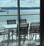 Outdoor balconies with great views