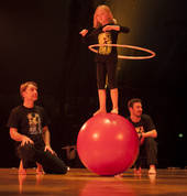 Circability Performance at Cirque du Soleils tent