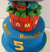 Ninja Turtle Cake