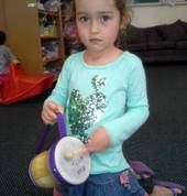 Enjoying the arts and crafts