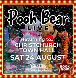 Pooh Bear Live Christchurch Central (8011) Party Entertainment