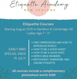 Etiquette Courses Rototuna North (3210) Extra Curricular