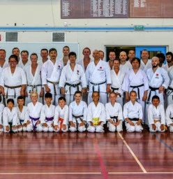 Ueki Shihan First Time in New Zealand! Pakuranga Heights (2010) Karate Associations